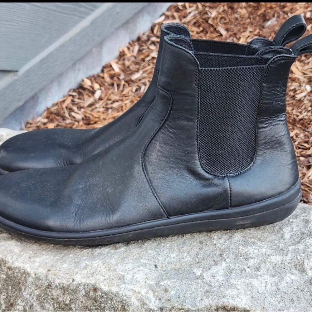 Vivobarefoot Geo Chelsea Boots Black Women's 41 US 10